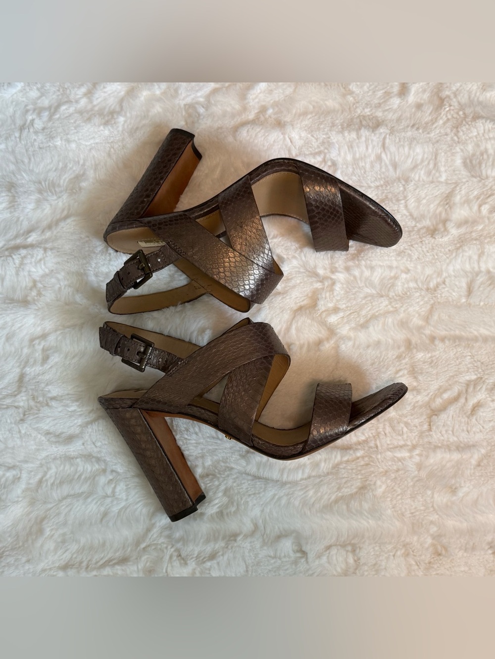Ralph Lauren Leather Heels